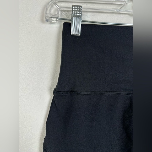 Aerie The Hugger High Waisted Ribbed Black Legging Women’s Sz M - Picture 6 of 8